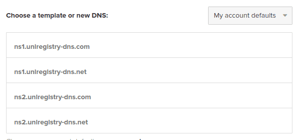 DNS记录类型NS