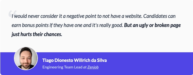工程团队负责人 Tiago Donesto Willrich da Silva 引用：