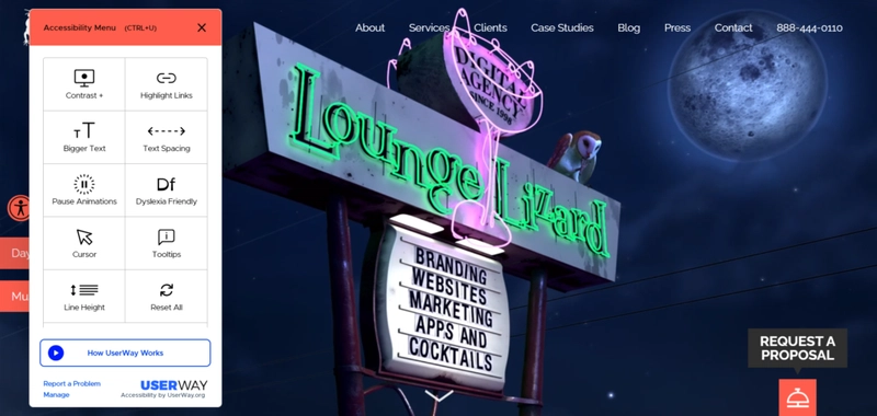 Lounge Lizard 的开发者组合