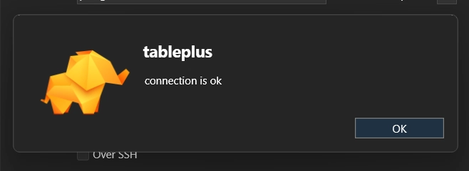 TAbleplus，连接成功