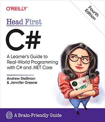 《Head First C#：使用 C# 和 .NET Core 进行实际编程的学习指南》（作者：Andrew Stellman 和 Jennifer Greene）