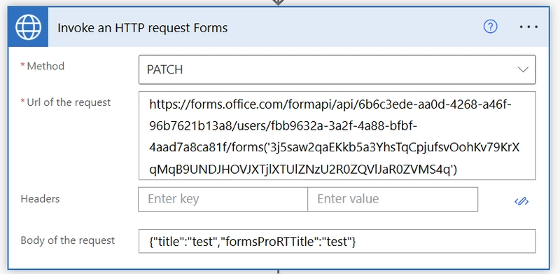 ms forms 编辑表单