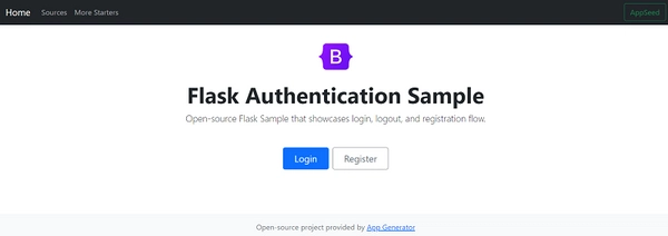 Bootstrap 和 Flask - 首页