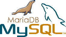 MySQL 和 MariaDB 徽标