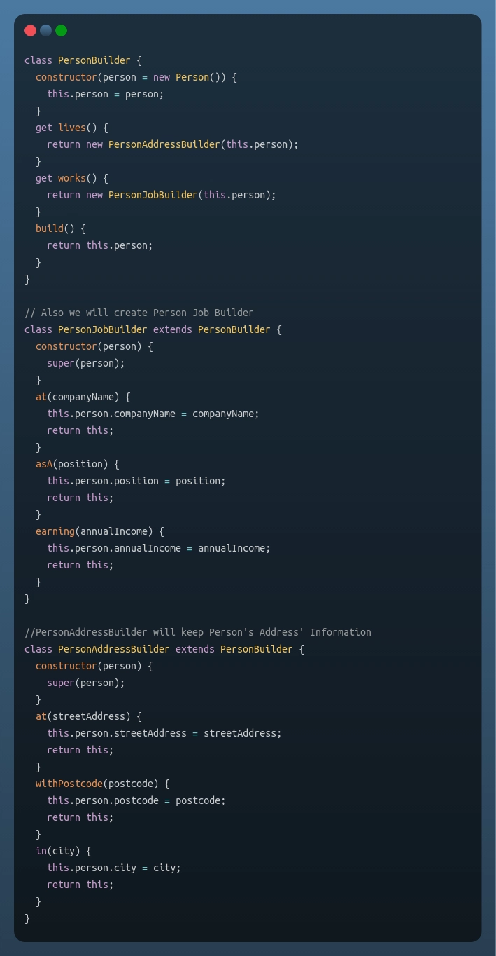 Javascript 类工厂模式
