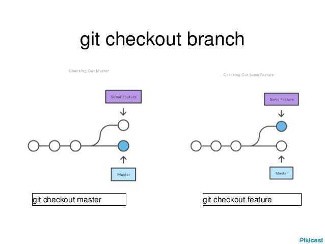 git checkout 分支