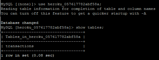 MySQL CLI 数据库设置