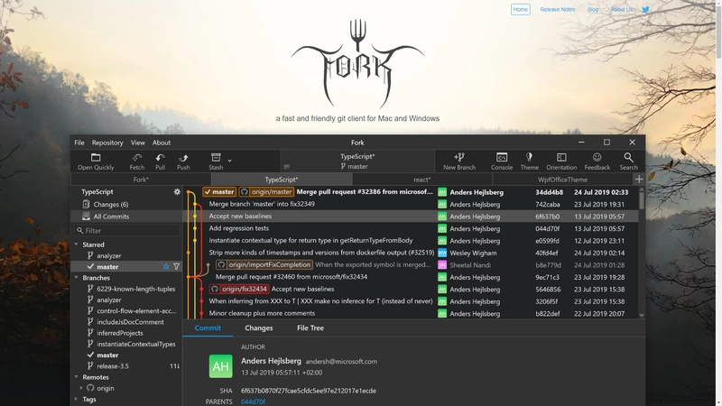 Fork git gui 客户端