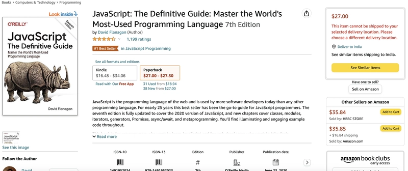 JavaScript：David Flanagan 的权威指南