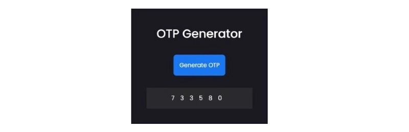 OTP 生成器 Javascript
