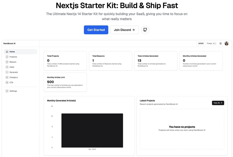 Nextjs入门套件