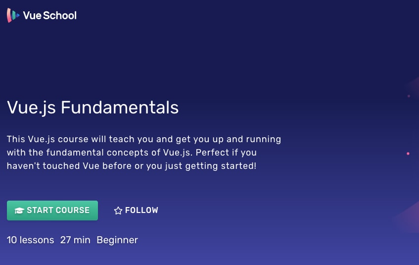 VueSchool 的 Vue.js 基础知识