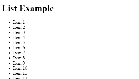 React 列表示例，更改后