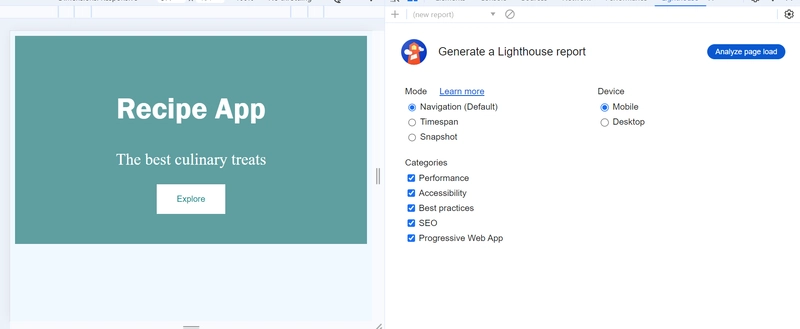 灯塔报告 PWA 截图