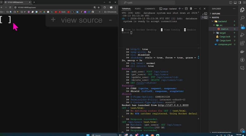 构建 Rust 全栈 Web 应用程序