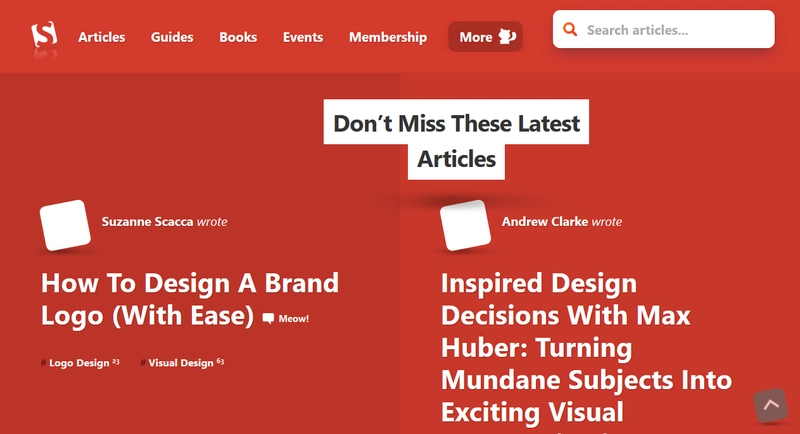 Smashing Magazine 主页没有 JavaScript