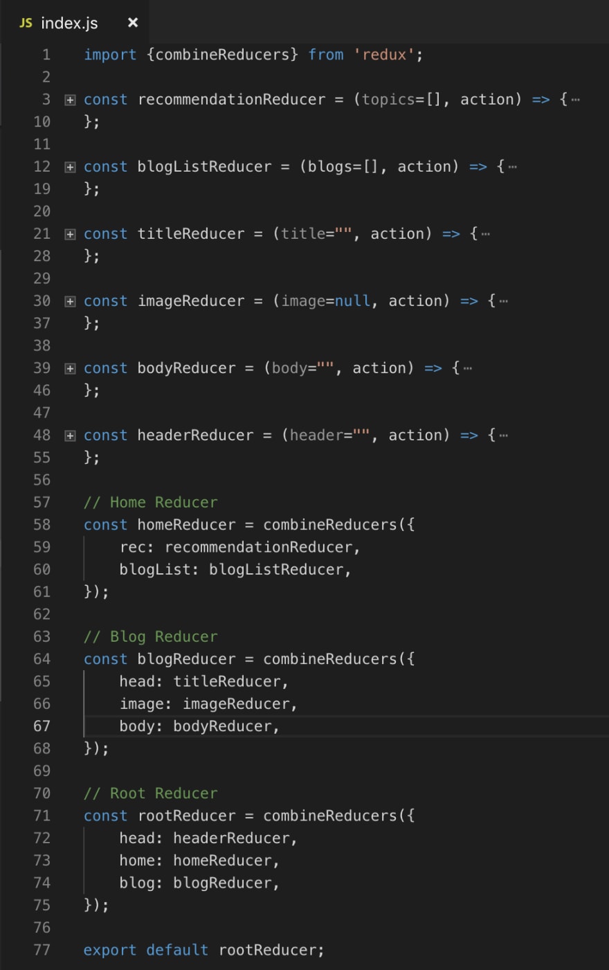 Reducer 层次结构
