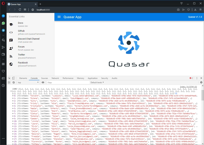 Quasar 应用