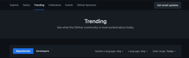 GitHub 趋势 React