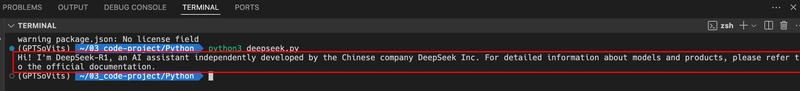 如何使用 Python 调用 DeepSeek-R1 API