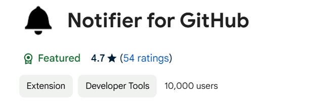 GitHub 通知程序