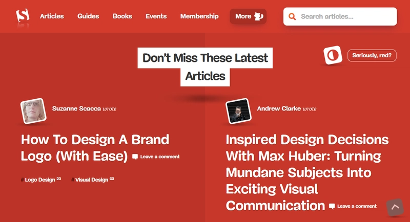 启用 JavaScript 的 Smashing Magazine