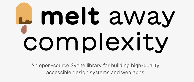 Melt UI 网站截图