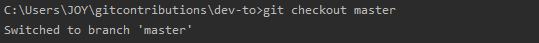 Alt git checkout