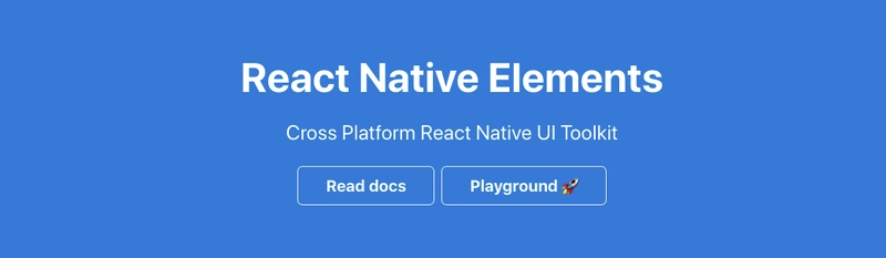 React Native Elements 徽标