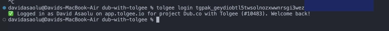 Tolgee CLI 登录