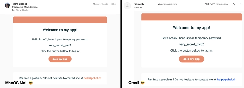 MacOS Mail 与 Gmail MJML