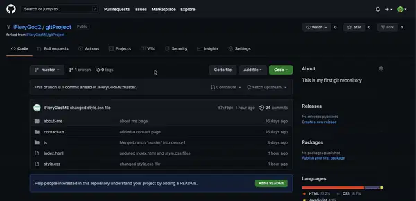 github拉取请求