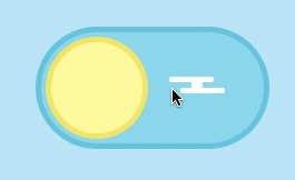 太阳到月亮的 CSS 动画