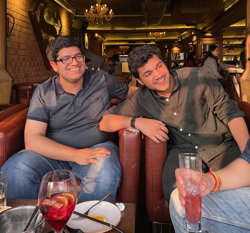 Rishabh 和 Aditya