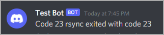 Discord 机器人错误