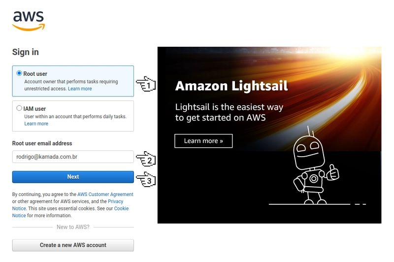Amazon Cognito - 登录