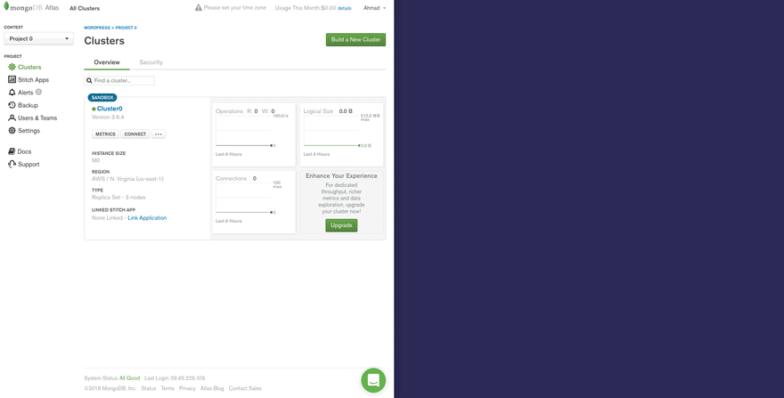 MongoDB Atlas、Microsoft Azure 和无服务器函数的 GIF