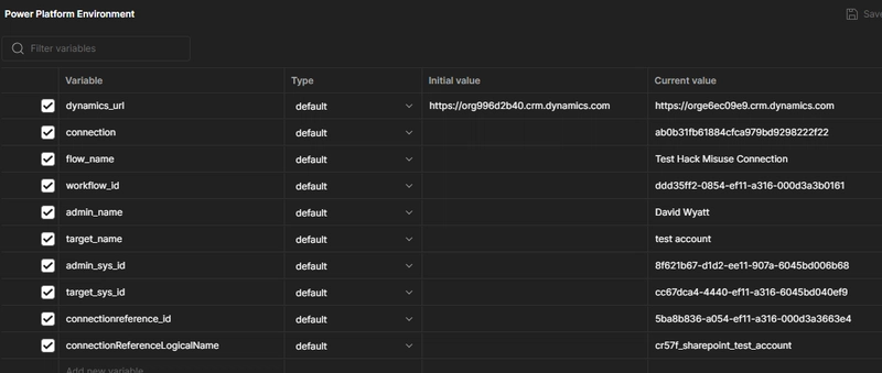 Postman 环境变量