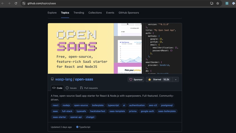 开放 SaaS——GitHub 主题