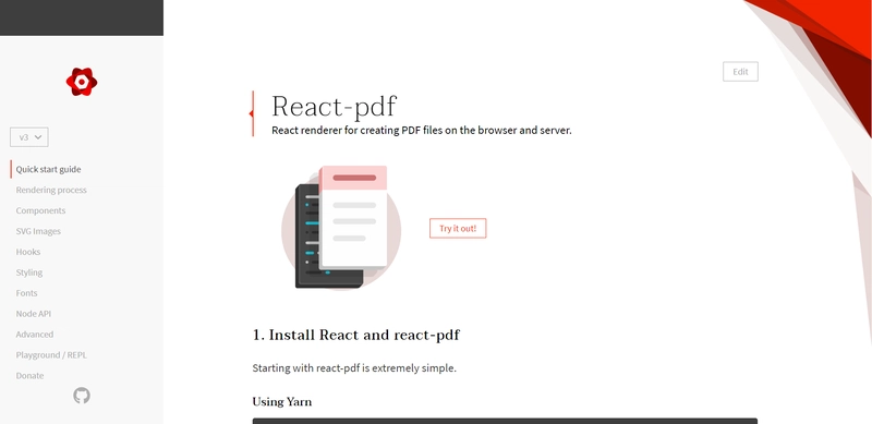 React PDF